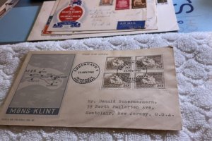 DENMARK-1962-MONS KLINT-.FDC