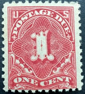 Scott#: J61 - Postage Due: 1 cent 1917 single stamp MNHOG - Lot 7