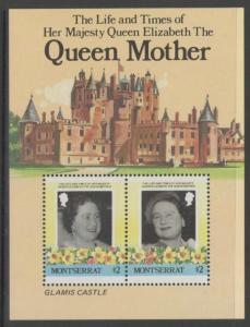 MONTSERRAT SGMS644a 1985 QUEEN MOTHER MNH