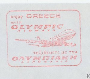 Meter cover Greece 1984 Olympic Airways 