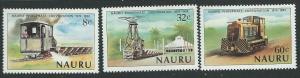 Nauru  Scott 214-216  Mint   Complete