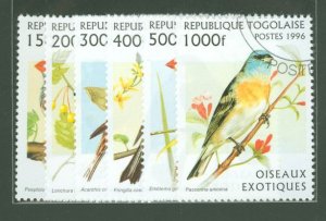 Togo #1784-1789  Single (Complete Set)