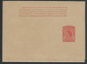 BERMUDA QE 1½d newspaper wrapper unused....................................56906