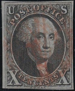 U.S. 2 1847 Used  FVF (72021)