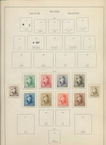 BELGIUM 1850s/1930s M&U Collection (Appx 120 Items) (Ac 1338