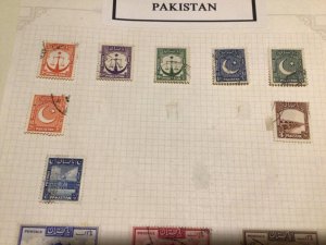 Pakistan  mounted mint  and used stamps A10120