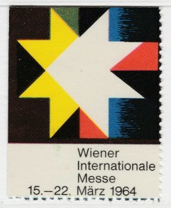 Wiener Messe 1964 Cinderella Poster Stamp Advertising Marks A7P5F207-