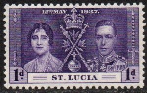 St. Lucia Sc #107 MNH