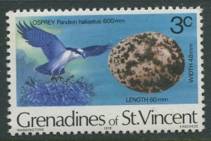 STAMP STATION PERTH Grenadines #135 Birds & Eggs Pictorial Definitive MNH 1978