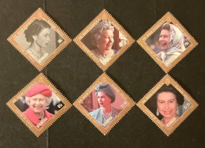 Stamps Bermuda Scott #1034-9 never hinged