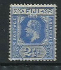 Fiji  GV  SG 129  MVLH  bright blue