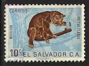 El Salvador 743 VFU FAUNA 1132B-5