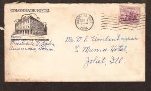 U.S. Ten Old Hotel Covers!