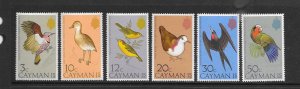 BIRDS - CAYMAN ISLANDS #354-9  MNH