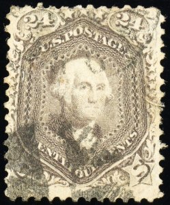 US Stamps # 78 Used F-VF Neat Cancel Scott Value $350.00