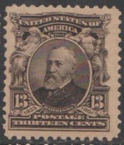 U.S. Scott #308 Harrison Stamp - Mint Single