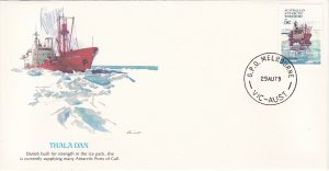 Australian Antarctic Terr.# L39, Ships of the Antarctic, First Day Cover