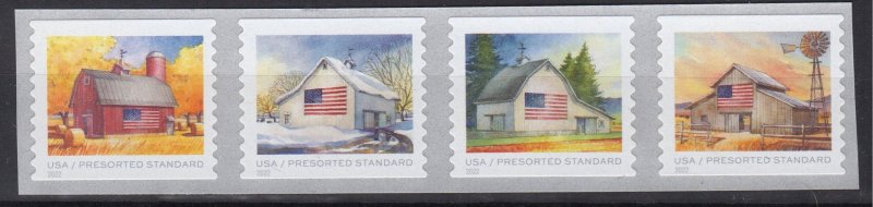 US 5687a (5684-5687) Strip of 4 MNH