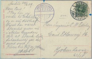 81893 - DENMARK - Postal History -  SPECIAL postmark  on POSTCARD  1909