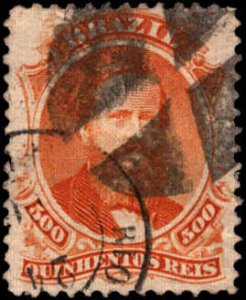 Brazil #60, Incomplete Set, High Value, 1866, Used