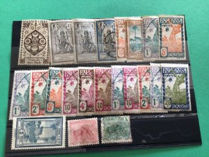 French Colonies mounted mint & used stamps  A14171