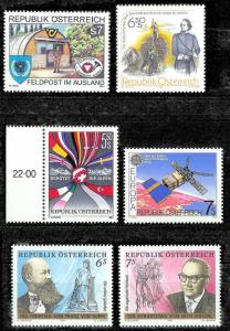 AUSTRIA (149) Diff Better Stamps c1990/2000s ALL Mint Never Hinged 10% of Cat