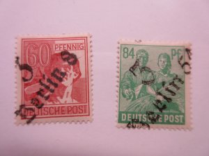 GERMANY Alliierte Besetzung, Michel I BEZIRK 3 BERLIN 197I, 181I MH Cat €97.50