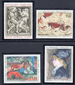 FRANCE 1204-1207 MNH SCV $2.00 BIN $1.20 ART