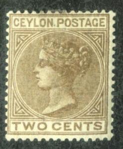 CEYLON 1883 QV sg146 MINT