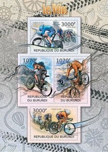 BURUNDI 2012 - Bicycles/S. Official issues.