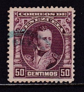 Venezuela (1904-09) #235 used