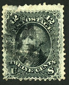 U.S. #97 USED LARGE PIN HOLE