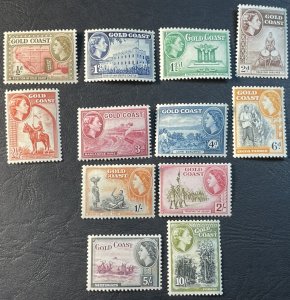 GOLD COAST # 148-159--MINT/NEVER HINGED---COMPLETE SET---1952-54