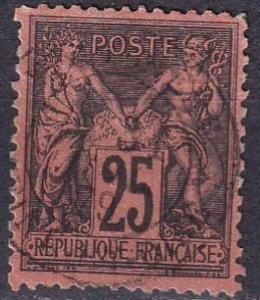 France #93 F-VF Used CV $25.00 (A18378)