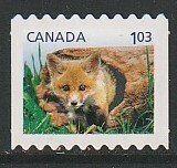2011 Canada - Sc 2427ii - MNH VF - 1 single - Red Fox