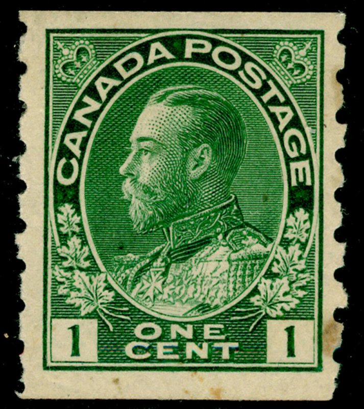 CANADA SG220, 1c blue-green, LH MINT. Cat £30.