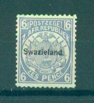 Swaziland sc# 4 (2) mh cat value $47.50