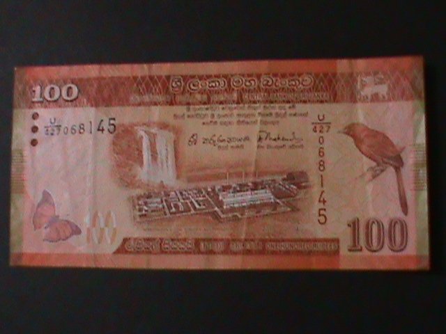 ​SRI LANKA-2010-CENTRAL BANK-$100 RUPEES.LT-CIRULATED NOTE-WE SHIP TO WORLDWIE