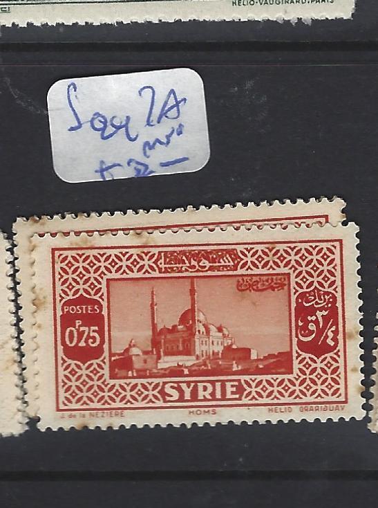 SYRIA (PP2809B) A/M  SG 247A   MNH