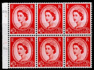 SGSB81, BOOKLET PANE, NH MINT.