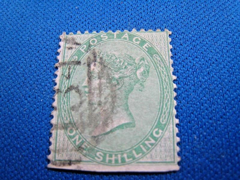 GREAT BRITAIN  -  SCOTT #28a  -  Used      (brig) 