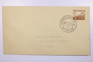 Philippines 1944 Japan Occupation Cover / Constitution Day - L40475