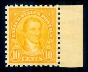 MOMEN: US STAMPS #591 MINT OG NH PSE GRADED CERT XF-90 LOT #88440