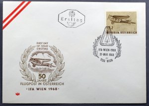 Austria #C61 First Day Cover IFA Wien