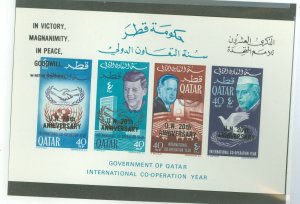 Qatar #101 Hv  Souvenir Sheet