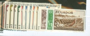 Ecuador #C350/C369 Unused Single (Complete Set)