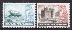 Denmark 735-736 MNH VF
