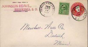 United States, Postal Stationery, 1922 Fourth Bureaus, Wisconsin