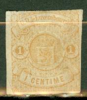 Luxembourg 4 unused no gum faults CV $130