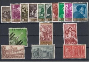 SPAIN 1959 Complete Yearset MNH Luxe